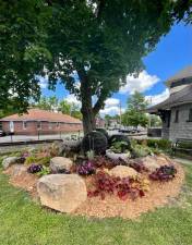 Three fountains for Railroad Green