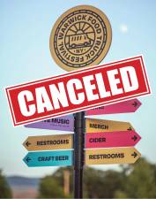 The July 2 Warwick Food Truck Festival was canceled because of forecasts of extreme heat.