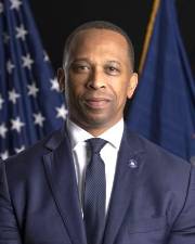 Commissioner of the New York Dept. of State Walter Mosley will lead a discussion on policy initiatives.