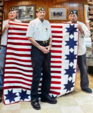 Warwick. Military veterans receive Quilts of Honor
