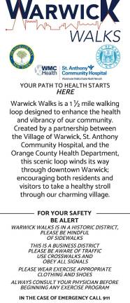 'Warwick Walks' maps a stroll to good health