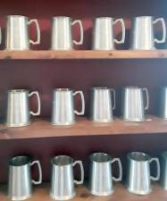 A wall of mugs at Baird's tavern, the location of the Warwick Historical Society's Tavern Night to be held on Thursday, Oct. 10, from 5 to 7 p.m.