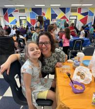 Golden Hill students enjoy breakfast with friends