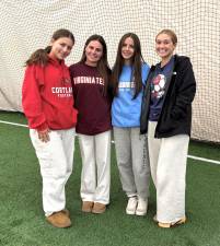 From left: Carly McLaughlin, Johannah Bradley, Samara Beauregard, and Madison Jakubek.