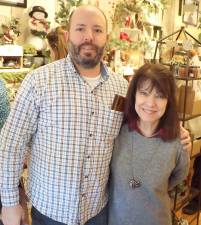 Jerry Schlichting co-owner of Frazzleberries, pictured with his mother and co-owner Mary Beth Schlichting, reported that although this Home for the Holidays was short and the weather didn’t always cooperate, it was another successful season.