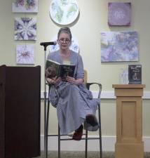 Melissa Gilbert read from her memoir at Wisner Library.