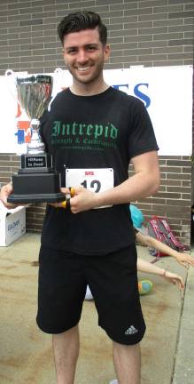 10K Race Winner James Fitzgerald, 29, of Warwick, was the winner of the 10K race.