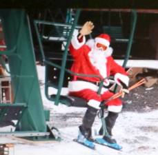 Mt. Peter sponsored its annual Ski with Santa event on Saturday and Sunday, Dec. 21 and 22.