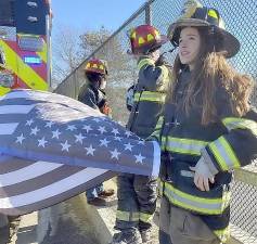 Warwick firefighter Angie O’Neill, Engine Co. 3