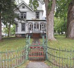 The Mapes House as it looked in 2013 before any restoration work began on the outside of the house. Photos provided by Florida Historical Society.