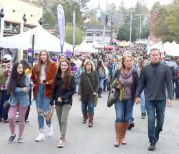 File photo by Roger Gavan from the last Applefest in October 2021.