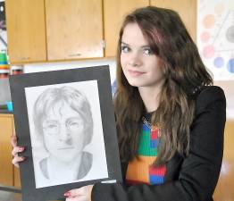 Portraitist Grace Hoey is the Warwick Valley Artist of the Week.