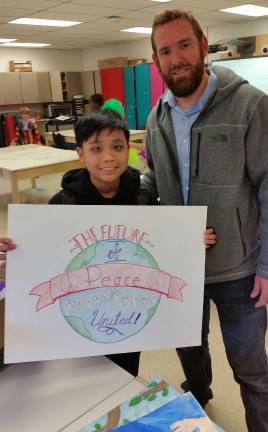 GWL's entry into the Lions International Peace Poster Contest