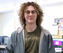 Senior Jayden Benoit is well regarded for his talent and contributions to the Warwick Valley High School musical community.