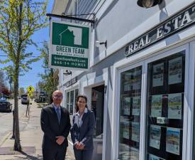 Green Team Founder Geoffrey Green and newly named President Vikki Garby