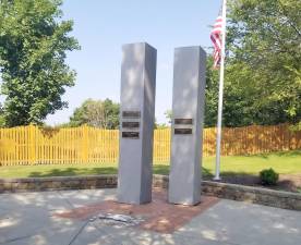 The Chester Kiwanis 9/11 Memorial at the Chester Community Park. Photos provided by Susan Bahren.