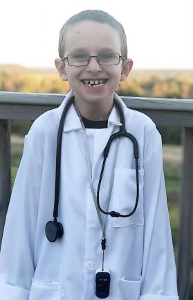 The future Dr. AJ Zimmerman. Photo provided by the Warwick Valley School District.