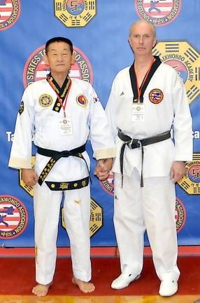 Grandmaster Kyu Hyun Lee and Grandmaster Doug Cook