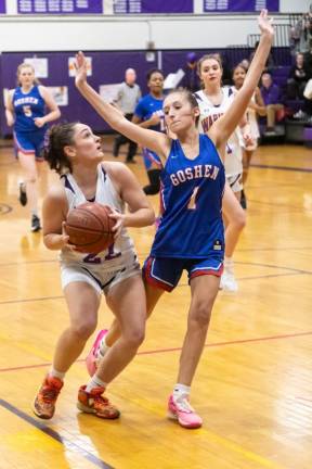 Warwick girls’ varsity basketball beats Goshen