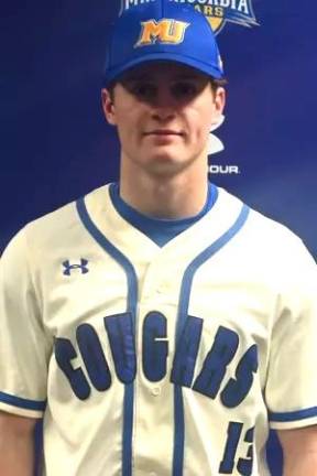 As a sophomore infielder for the Misericordia University (Dallas, Pennsylvania) baseball team, Hunter Stuart played in six games this past season.