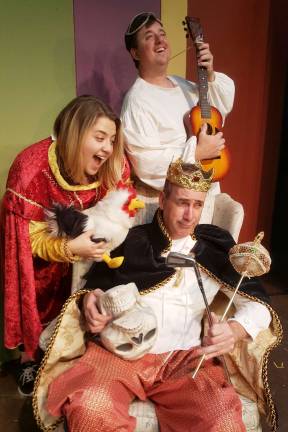 Photo provided by Bruce Roman From left to right, Creative Theatre-Muddy Water Players are Nicole Bader, Al Snyder and Gerald Weiss.