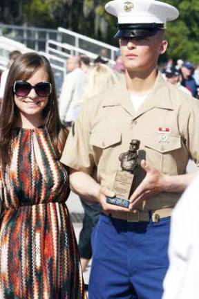 U.S. Marine from Warwick recognized as honor graduate