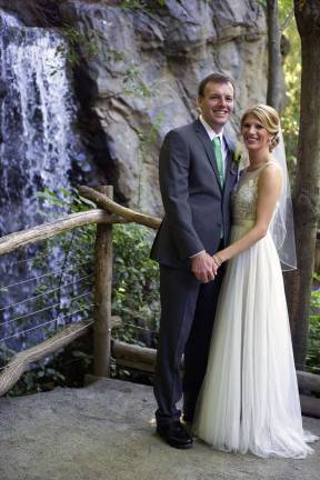 Luke Wolckenhauer and Kelly Hyland wed at The Bronx Zoo