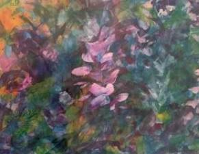 An original piece by artist Pat Foxx.