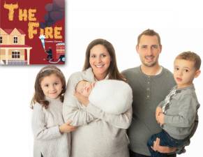 The Zaborskis family survived an early morning fire and hope to help other children cope with the trauma through their new book.