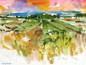 Marcy Talbot's Heart of Nature exhibit of watercolor paintings opens Sept. 2 at the Albert Wisner Public Library in Warwick.