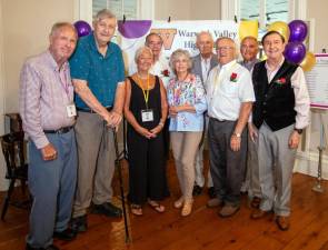 Alumni from the Warwick Valley High School Class of 1960 are pictured at their 60th reunion. The event was held at the Landmark Inn in Warwick on Saturday, Sept. 9. Photos by Aja Brandt.