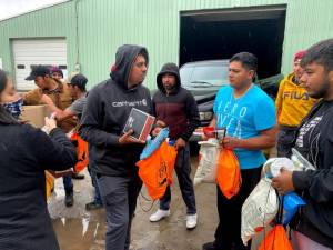 Community. Donations needed to gift farmworkers with safety backpacks