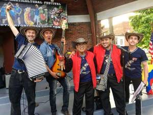 The Viva Vallenato Cumbia Band will perform the electrifying folk music of Colombia at Albert Wisner Public :Library on Sept. 22.
