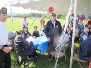 Veterans gathered at WVMS for food and music provided by students at the “Valentines for Vets Breakfast.”