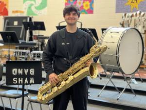 Warwick Valley High School senior Asher Morgenstern.