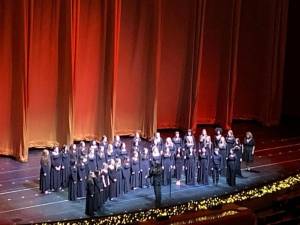 Warwick high schools performed on the Radio City Great Stage on December 4.