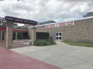 Port Jervis High School was the location of a Hazardous Waste Collection Day on June 11.