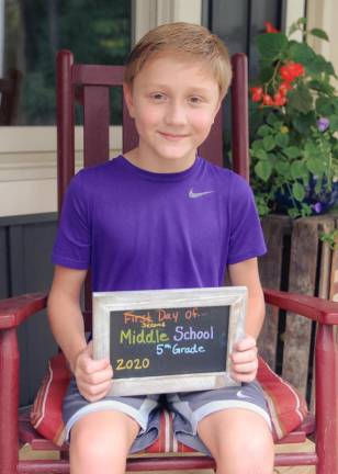 Justin, 6th grade, Warwick Valley Middle School.