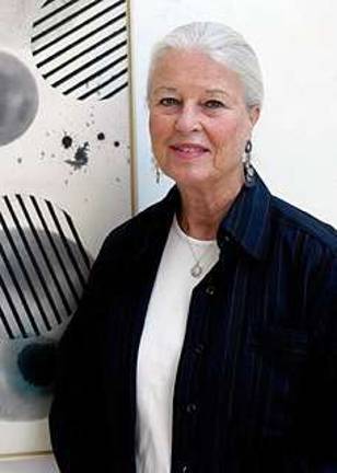 A show of work on paper and canvas by Nancy Hull Kearing will be on display at the Albert Wisner Public Library from Sept. 3 to 30.