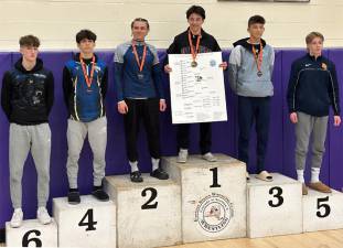 Warwick Valley High School’s wrestling champs.