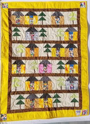 A handmade Project Linus blanket (Photo provided by Orange County, NY/Pike County, PA chapter)