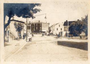 An old image from the Warwick Historical Society archives.