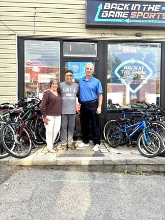 Robbie Jacobs, owner of Back In The Game Consignment, is a recipient of the Warwick Valley Rotary Club Outstanding Community Service Award.