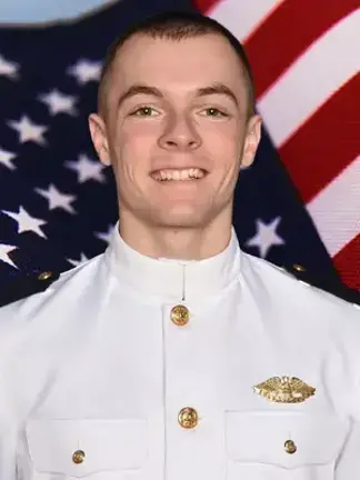 Ryan Sullivan, a freshman midfielder for the United States Merchant Marine Academy men’s lacrosse program at started in all 17 games and had 14 goals, 19 ground balls won and 17 assists.