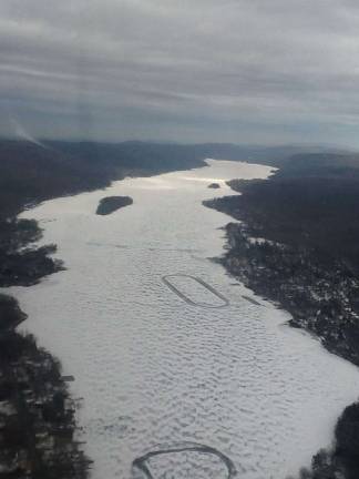 Photo by Don Webb Greenwood Lake and its watershed supplies millions of residents and thousands of businesses in New Jersey and New York. The commission formed to protect it is seeking bids for its ongoing stump and floating island removal project.