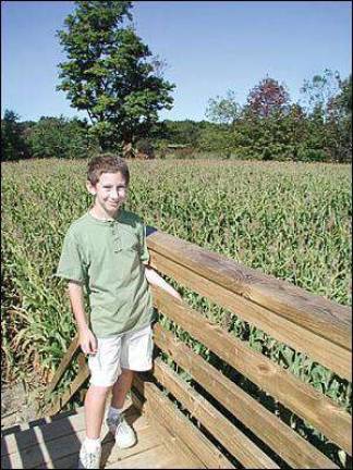 Corn maze plays tribute to pumpkins