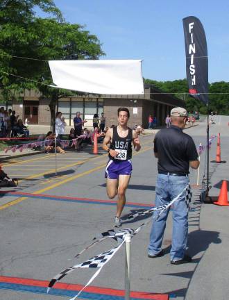 David Solo, a 20-year-old runner from Warwick, was the winner of the 5K race.