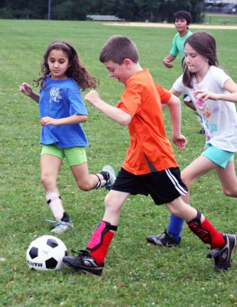 Village of Warwick summer rec holds court for the fun-damentals of soccer