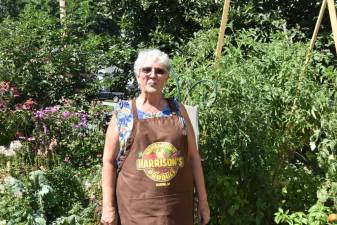 Karin Harrison’s Florida, N.Y. garden is a longtime favorite. She’s showed her garden in the Kitchen Garden Tour multiple times, and was voted “Best Garden” in 2019.