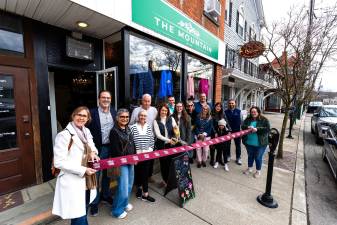 The Mountain Store celebrates its ribbon cutting in Warwick.